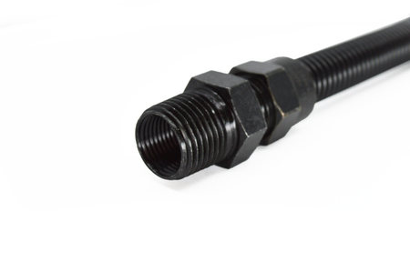Dante 18-Inch Whistle-Free Gas Flex Hose, 1/2-Inch Flare - product view 5