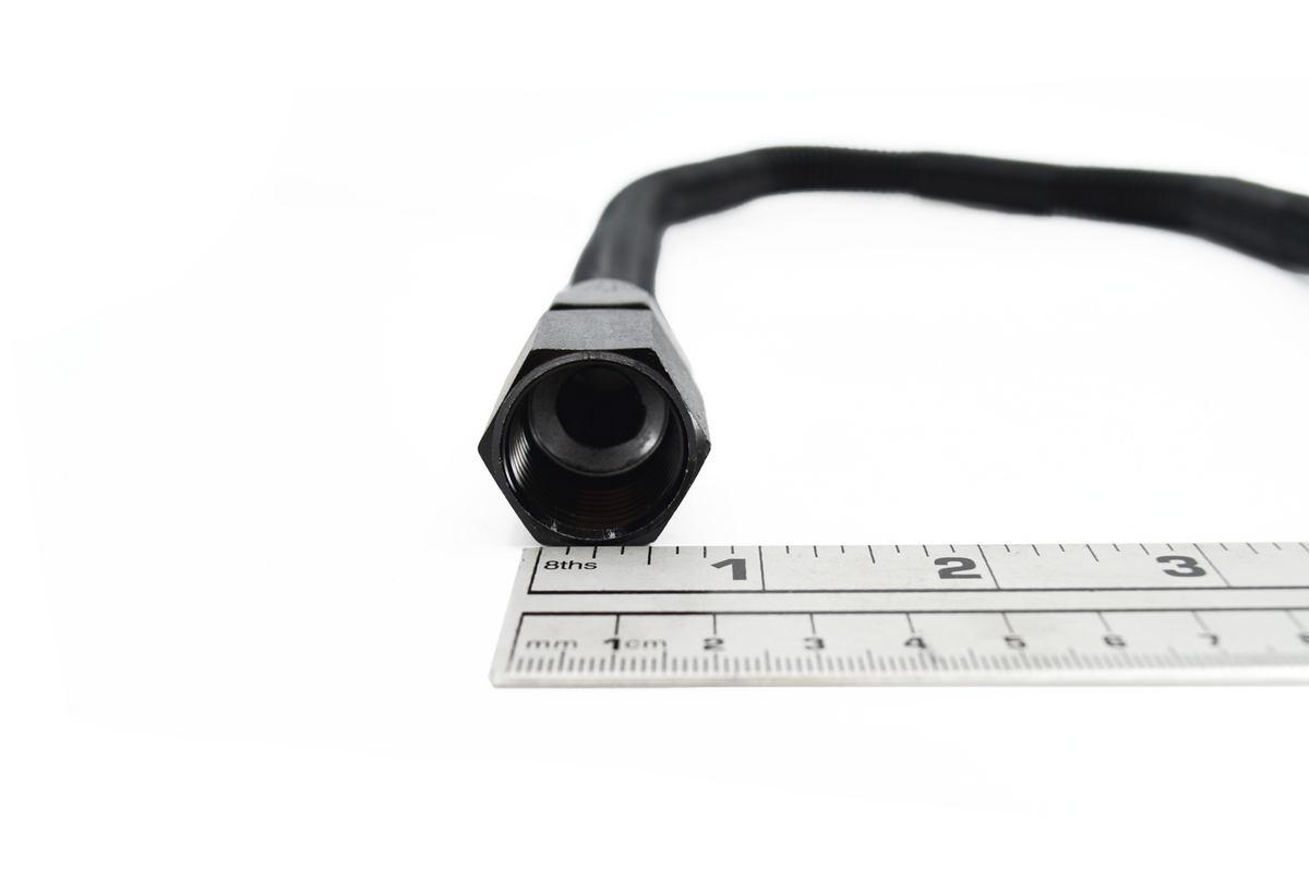 Dante 18-Inch Whistle-Free Gas Flex Hose, 1/2-Inch Flare - product view 6