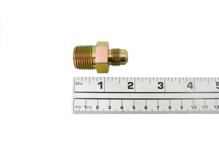 Dante Steel Flare Fitting, 3/8-Inch OD Flare x 1/2-Inch MIP - product view 2