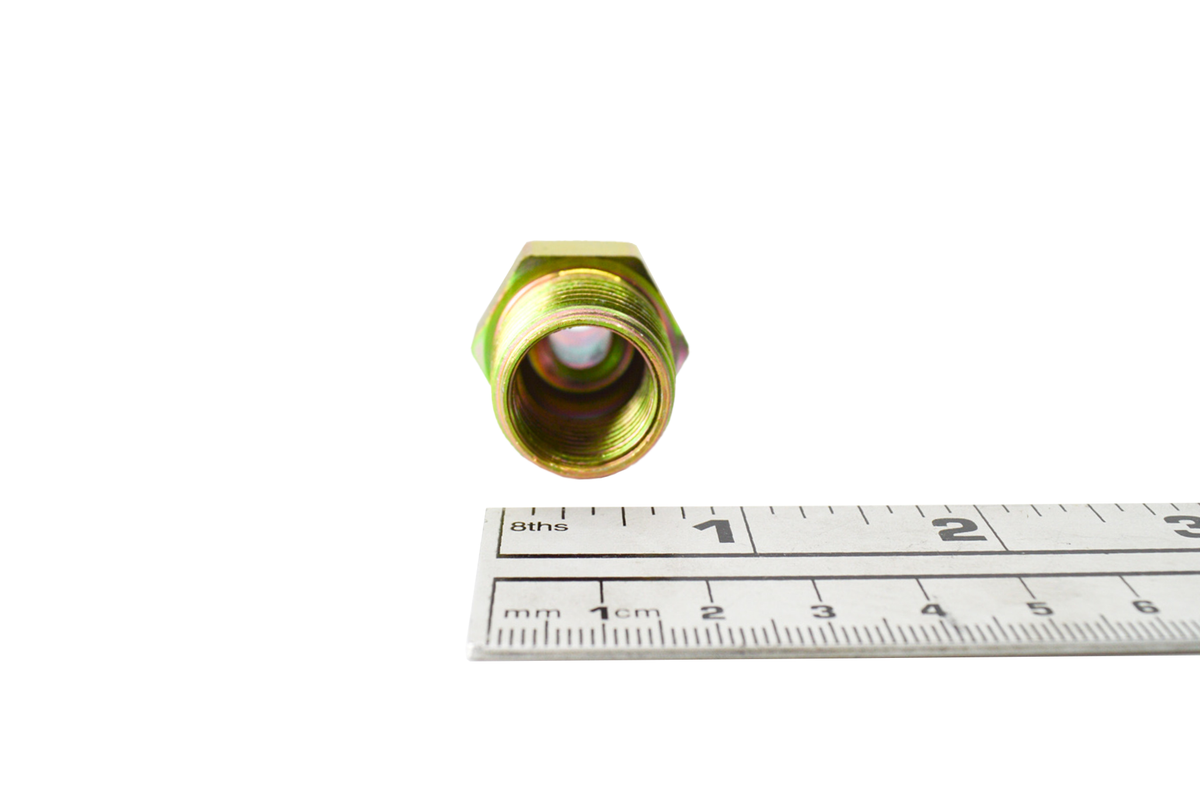 Dante Steel Flare Fitting, 3/8-Inch OD Flare x 1/2-Inch MIP - product view 3