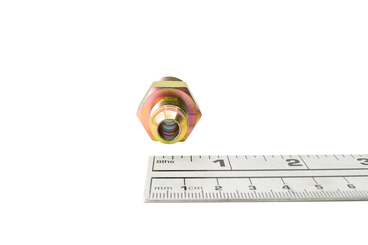 Dante Steel Flare Fitting, 3/8-Inch OD Flare x 1/2-Inch MIP - product view 4
