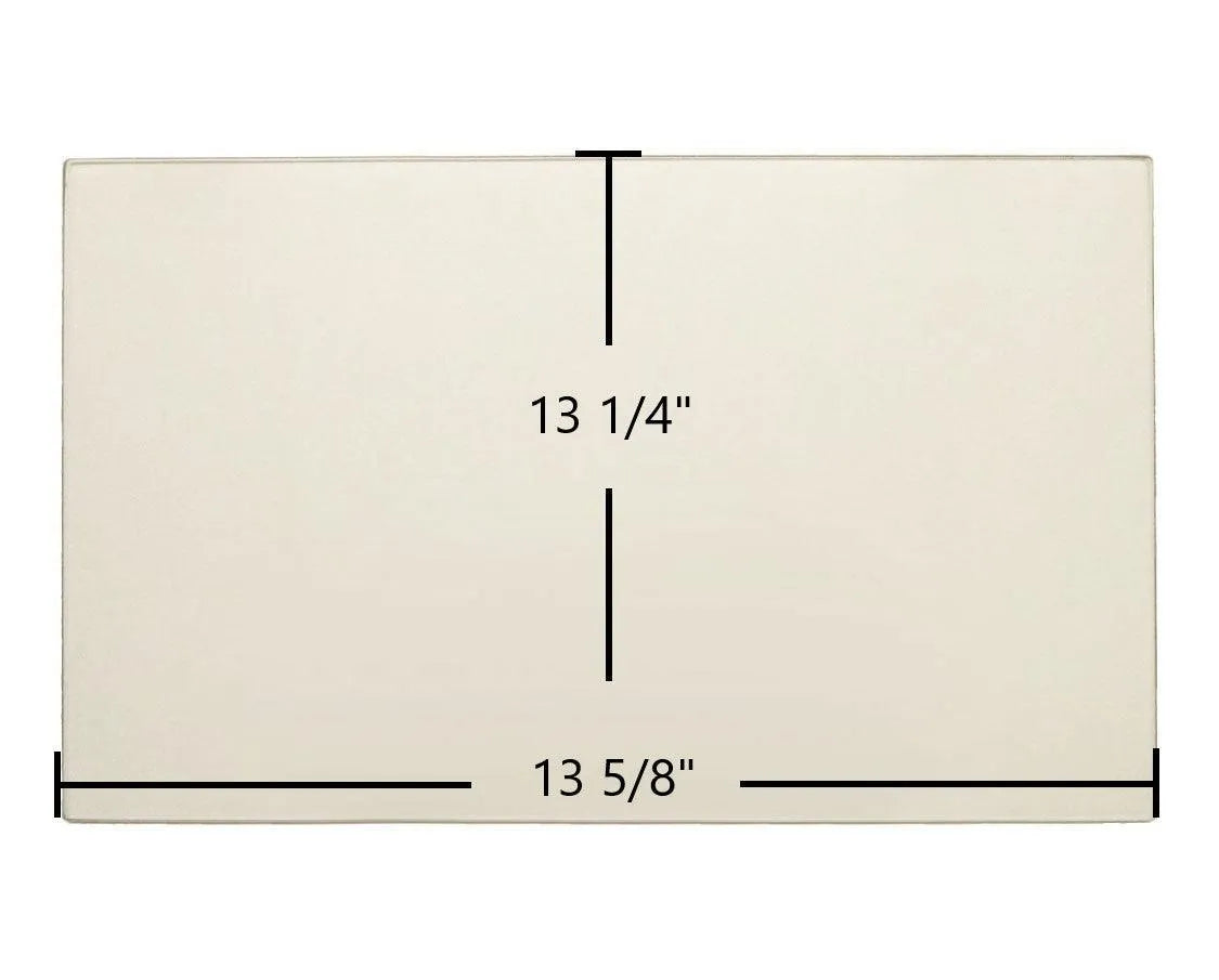 St. Croix Element P Sensor Glass Panel (80P30810-R) – 13 5/8" x 13 1/4" High-Temperature Ceramic Replacement - Total Hearth