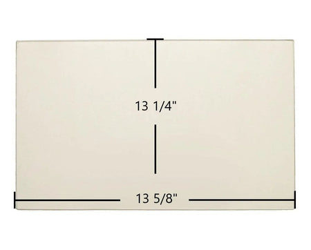St. Croix Element P Sensor Glass Panel (80P30810-R) – 13 5/8" x 13 1/4" High-Temperature Ceramic Replacement - Total Hearth