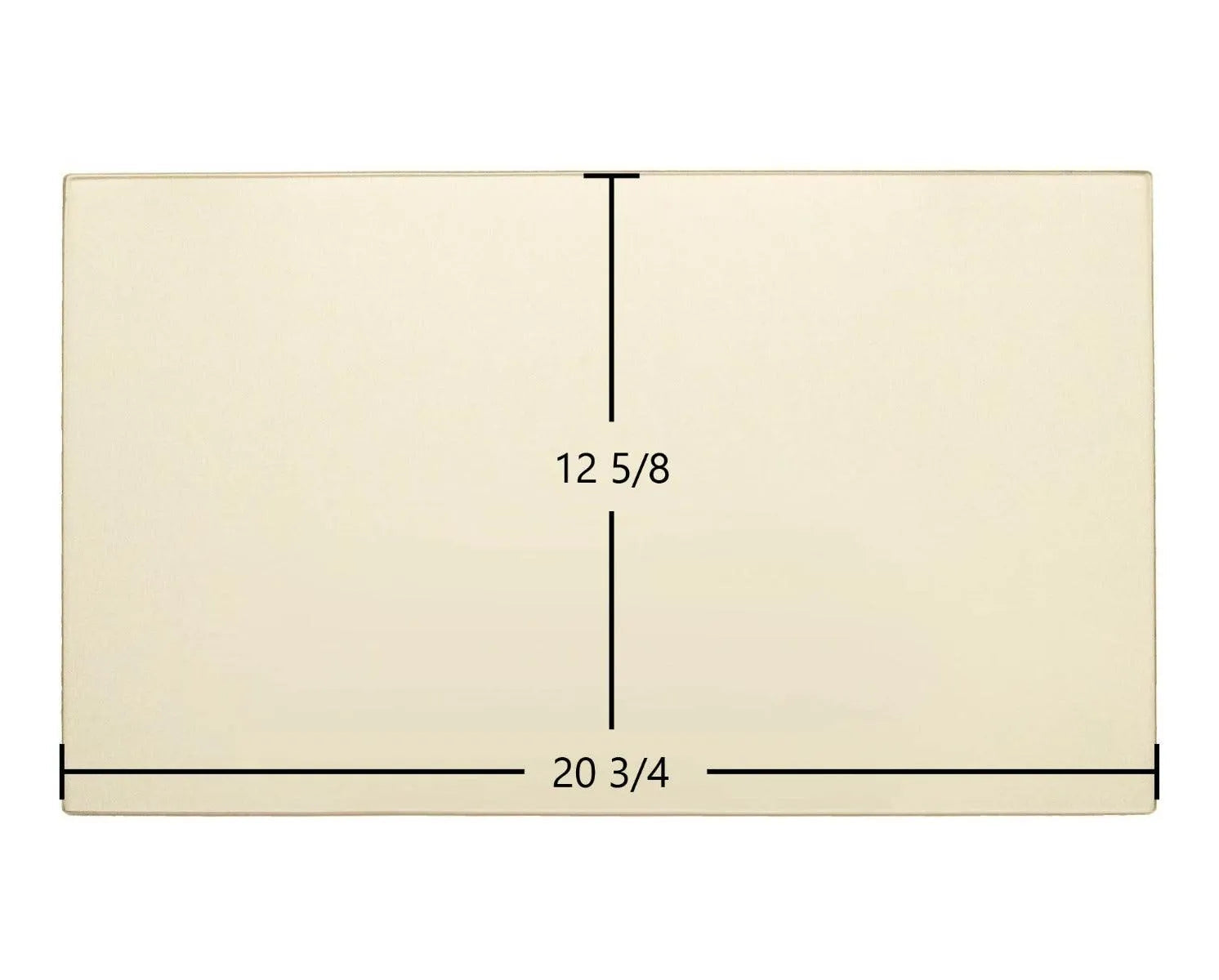 England's Stove Works 15-SSW02, 50-SHSSW02, 50-TRSSW02 Ceramic Glass Panel (20 3/4" x 12 5/8") | AC-G70 / AC-G51 OEM Replacement - Total Hearth
