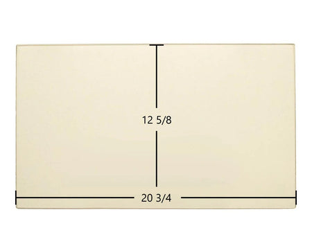 England's Stove Works 15-SSW02, 50-SHSSW02, 50-TRSSW02 Ceramic Glass Panel (20 3/4" x 12 5/8") | AC-G70 / AC-G51 OEM Replacement - Total Hearth