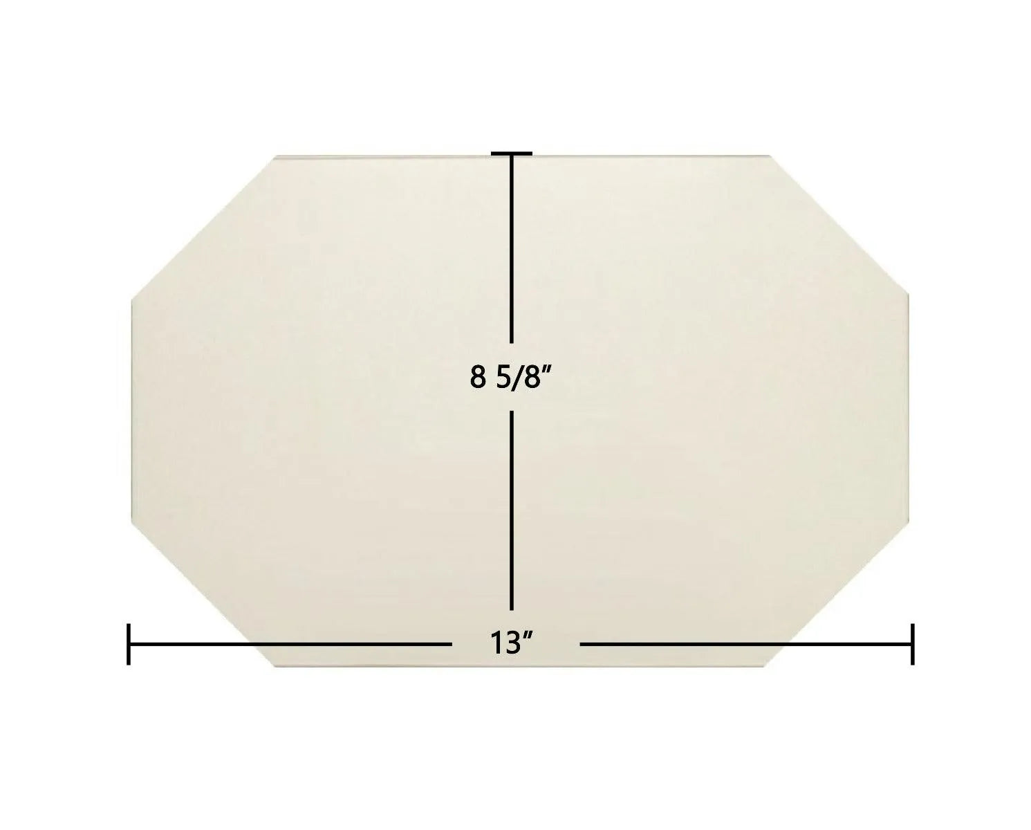 Treemont Small Single Door Ceramic Glass Panel (7GT2-ND-1) – 13" x 8 5/8" - Total Hearth