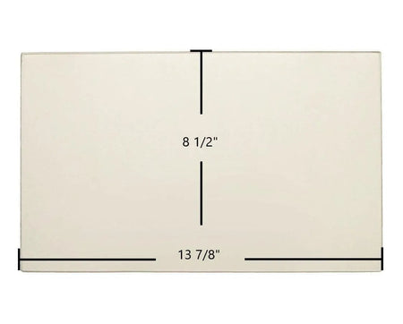 Pacific Energy Vista Glass (2005 & Newer) Ceramic Panel (13 7/8" x 8 1/2") – Replaces CUSPA501 / 800000154 / DR16.208201 - Total Hearth