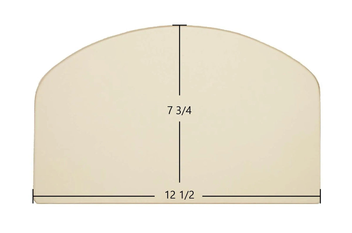 Upland 107 / 207 Ceramic Glass Panel – 12 1/2" x 7 3/4" - Total Hearth