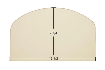 Upland 107 / 207 Ceramic Glass Panel – 12 1/2" x 7 3/4" - Total Hearth