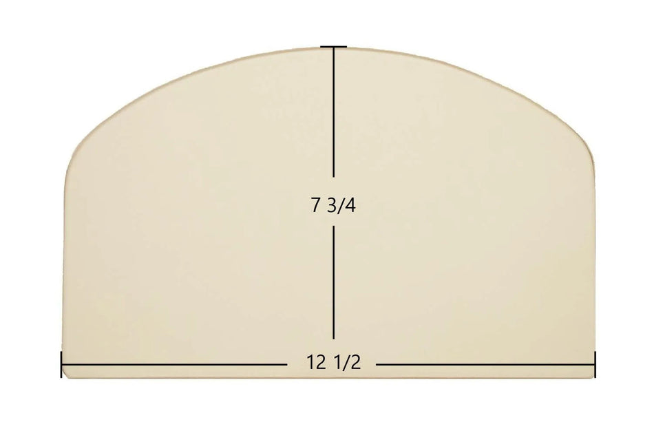 Upland 107 / 207 Ceramic Glass Panel – 12 1/2" x 7 3/4" - Total Hearth