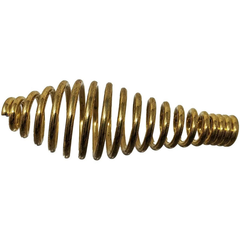 Brass Spring Door Handle – Ashley, Breckwell, USSC Wood & Pellet Stoves | 4 1/4" Length | 3/8" Shaft Hole | OEM Replacement 892002 - Total Hearth