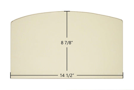 American Harvest 6039, 6041, 2000, 2500, 3000, APCI1406 Archtop Glass – 14 1/2" x 8 7/8" (Part #891131-2) - Total Hearth