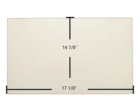 Valcourt Beaumont FP2S06 / Westmount / Montcalm Ceramic Glass Panel (VA2051J) – 17 1/8" x 14 7/8" - Total Hearth
