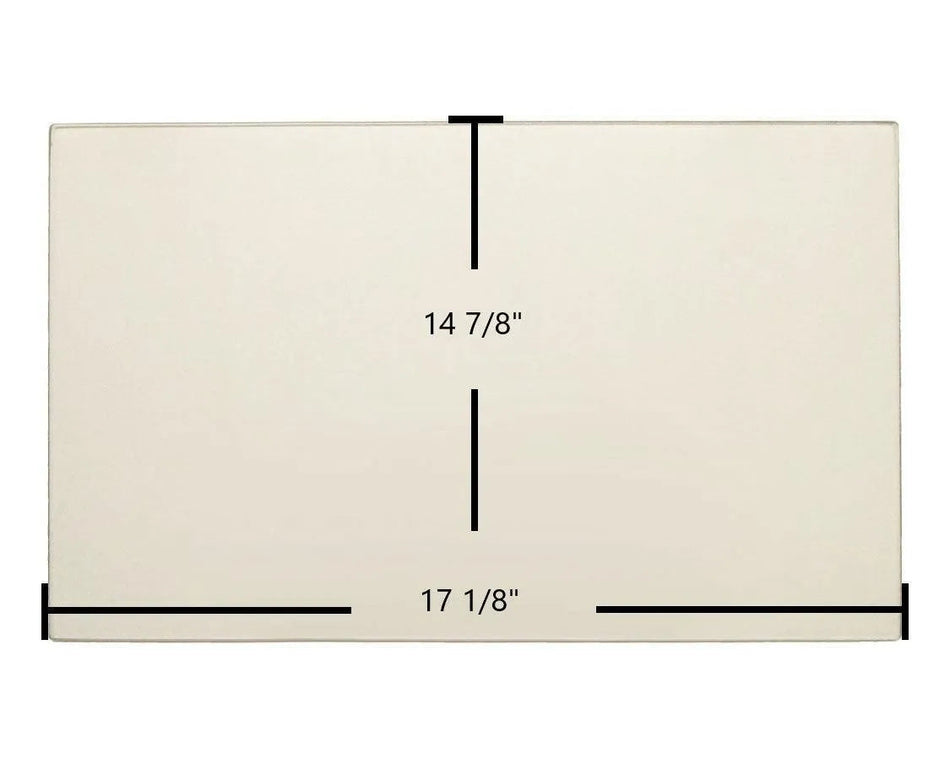Valcourt Beaumont FP2S06 / Westmount / Montcalm Ceramic Glass Panel (VA2051J) – 17 1/8" x 14 7/8" - Total Hearth