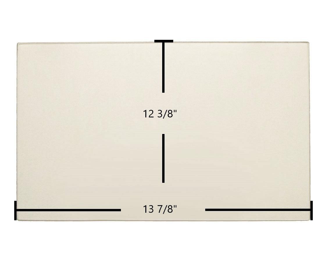 Valcourt Champlain FP4B0 Ceramic Glass Panel (VA4051) – 13 7/8" x 12 3/8" - Total Hearth