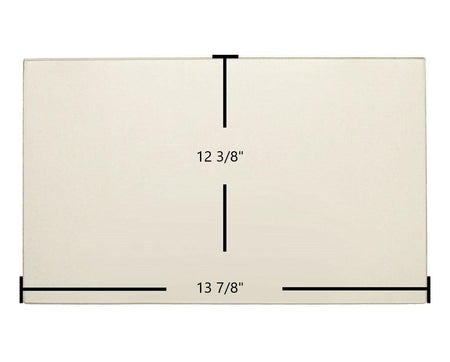 Valcourt Champlain FP4B0 Ceramic Glass Panel (VA4051) – 13 7/8" x 12 3/8" - Total Hearth