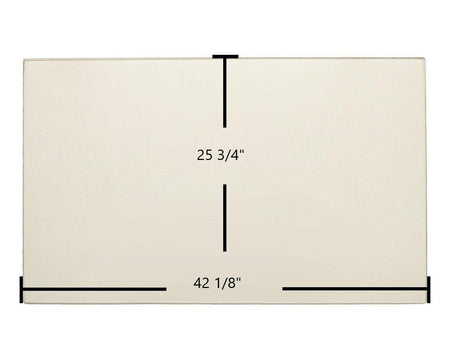 Valcourt Frontenac FP11 Ceramic Glass Panel (SE63625) – 42 1/8" x 25 3/4" - Total Hearth