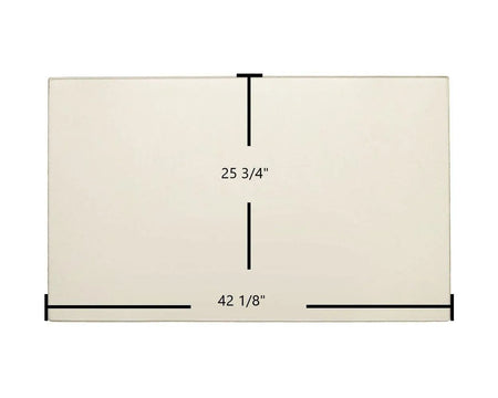 Valcourt Waterloo FP15 Ceramic Glass Panel (SE23066) – 42 1/8" x 25 3/4" - Total Hearth