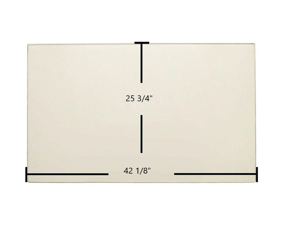 Valcourt Waterloo FP15 Ceramic Glass Panel (SE23066) – 42 1/8" x 25 3/4" - Total Hearth