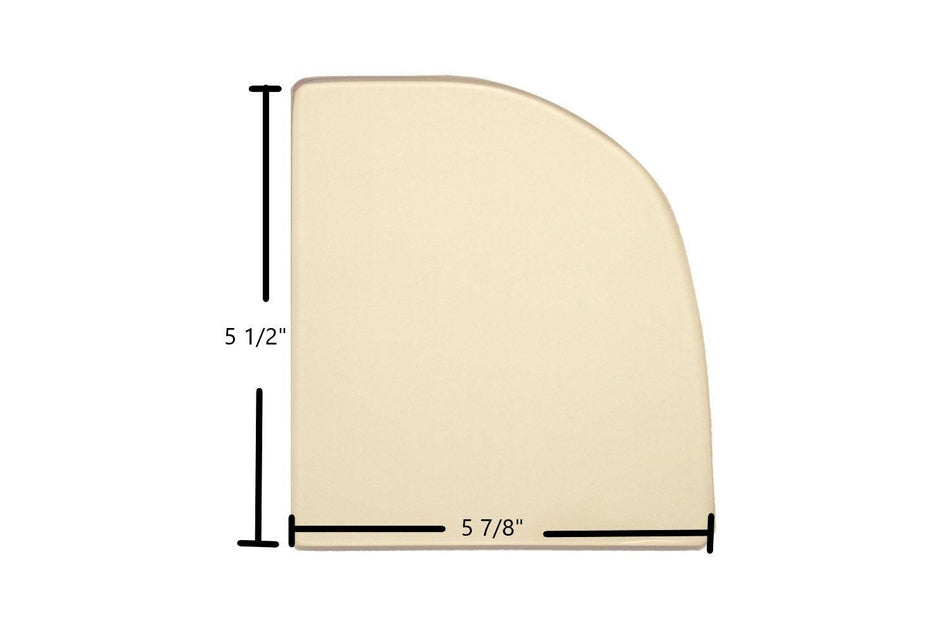 Vermont Castings Resolute III, Intrepid I & II Replacement Glass – 5 7/8" x 5 1/2" (Part #140-1152, Sold Individually) - Total Hearth