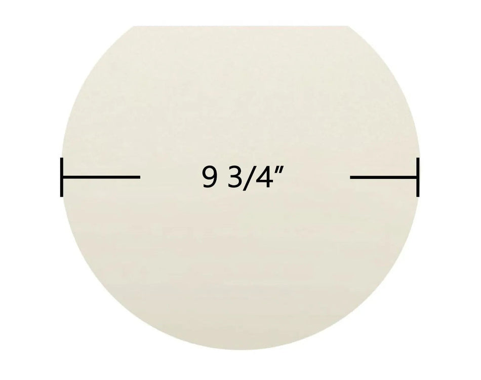 Vermont Iron The Elm Round Glass Panel (9 3/4" Diameter) | OEM High-Temp Replacement | Part #219 - Total Hearth