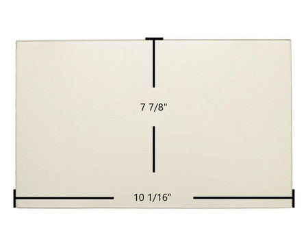 Waterford Forrest Glass Panel (10 1/16" x 7 7/8") | High-Temp Ceramic Replacement | USA-Made Wood Stove Glass - Total Hearth
