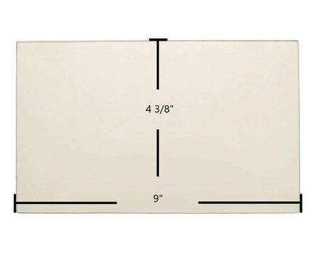 Whitfield Advantage I, II, II-T, II-T Classic Side Glass – 9" x 4 3/8" (Part #12146401) - Total Hearth