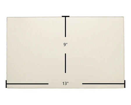 Whitfield Advantage I, II, II-T, II-T Classic (Center) Glass Panel (13" x 9") | OEM High-Temp Replacement | Part #12146400 | USA-Made Ceramic Stove Glass - Total Hearth