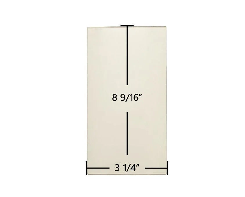 Whitfield Prodigy I & II WP3 Side Glass Panel (3 1/4" x 8 9/16") | OEM High-Temp Replacement | Part #13546401 | USA-Made Ceramic Stove Glass - Total Hearth