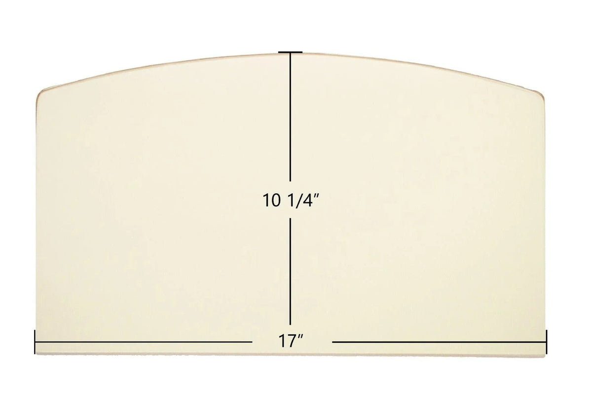 Whitfield Traditions P11 Glass Panel (17" x 10 1/4") | OEM High-Temp Replacement | Part #20959999 | USA-Made Ceramic Stove Glass - Total Hearth