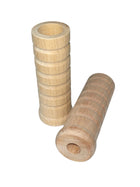 Buck Stove Wood Handles – Set of 2 | Unfinished Hardwood | Fits Over Small Spring Handles | Snug Fit Design - Total Hearth