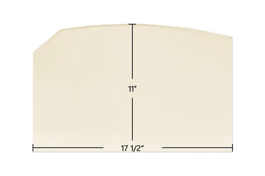 Xtec Stove Glass Panel (17 1/2" x 11") | High-Temp Ceramic Replacement | USA-Made Wood Stove Glass - Total Hearth